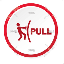 Pull Sticker